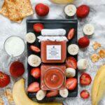 Banana Strawberry Yogurt Jam