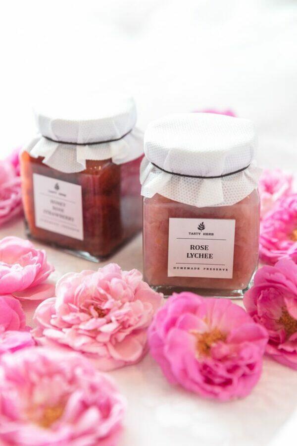 Rose Lychee Jam